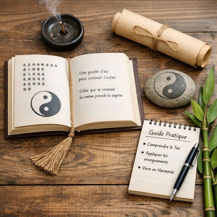 Comment interpréter le Tao Te Ching aujourd'hui ?|Tao Te Ching aujourd'hui : méthode de lecture, sens du Tao, non-agir, yin-yang et clés pour comprendre ce texte ancien sans le simplifier.