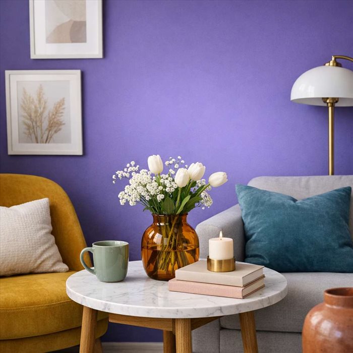 Quelle couleur mettre avec le violet ? Associations parfaites et conseils