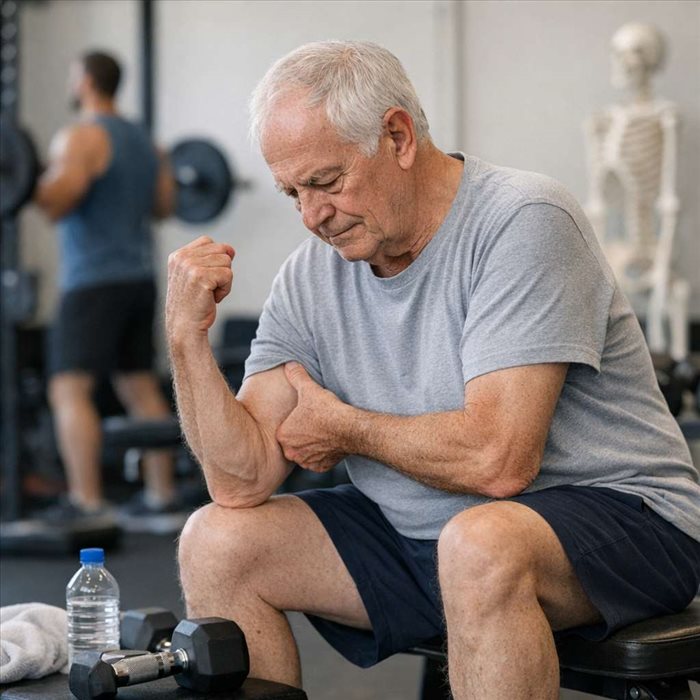 Pourquoi la masse musculaire diminue-t-elle avec l'âge ?