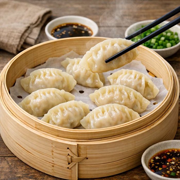 Cuire des dumplings à la vapeur sans qu’ils collent | Astuces