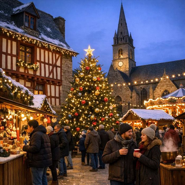 Quels marchés de Noël visiter en Bretagne ? Les plus beaux