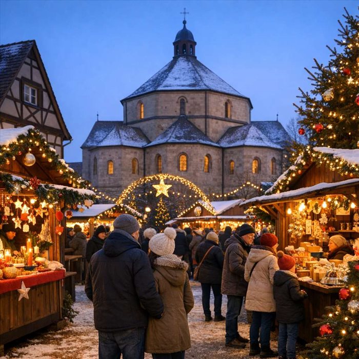 Marché de Noël d’Ottmarsheim : pourquoi le visiter ?