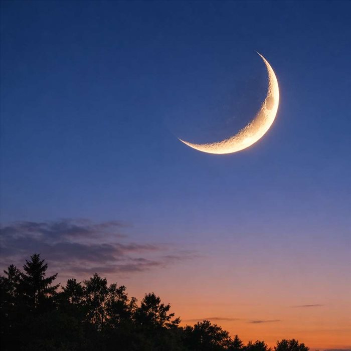 Croissant de lune : explication simple du phénomène
