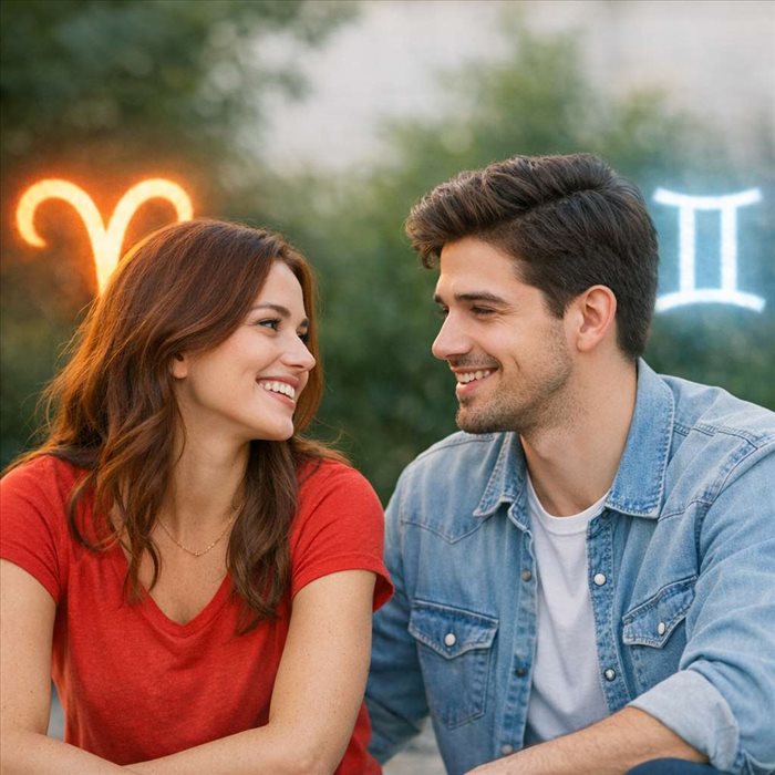 Femme Bélier et homme Gémeaux : compatibilité, amour et défis