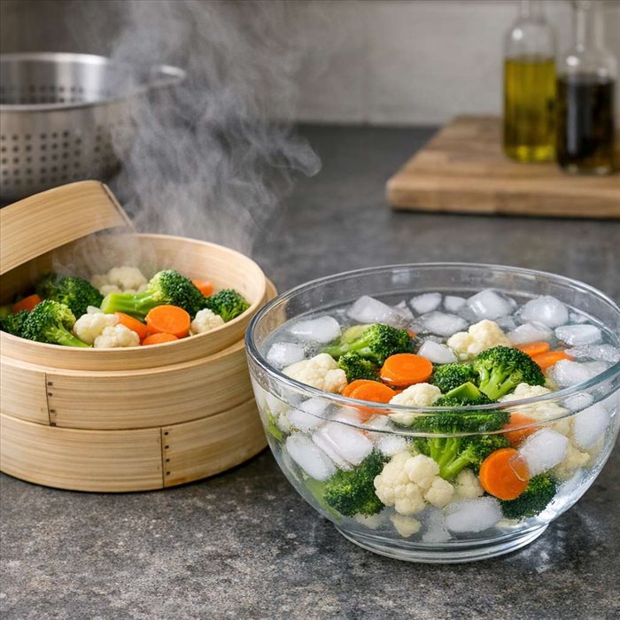 Pourquoi refroidir rapidement les aliments vapeur ?