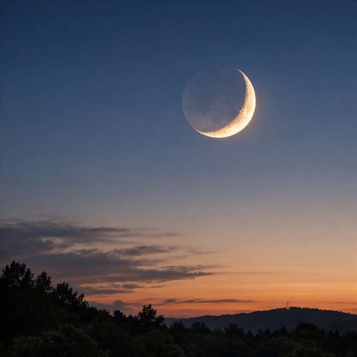 Pourquoi observe-t-on un croissant de lune ? Explication simple
