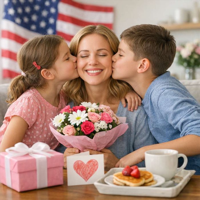 Fête des mères aux États-Unis : traditions, origines et cadeaux