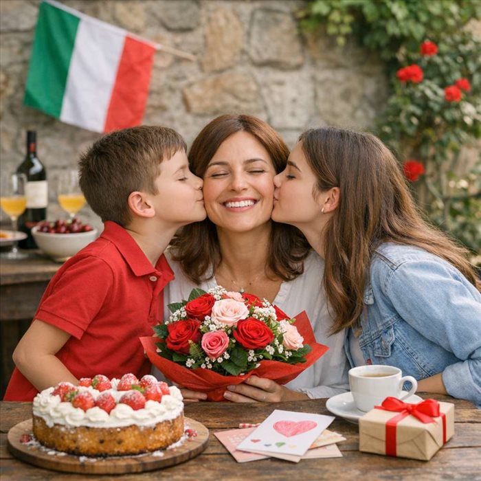 Fête des mères en Italie : traditions, repas et cadeaux