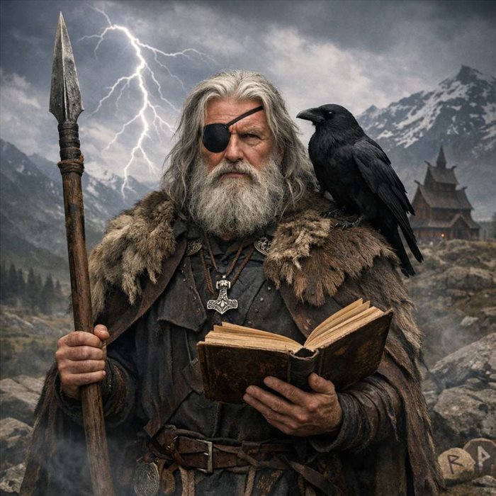 Pouvoir d’Odin : pouvoirs, armes et secrets du dieu nordique
