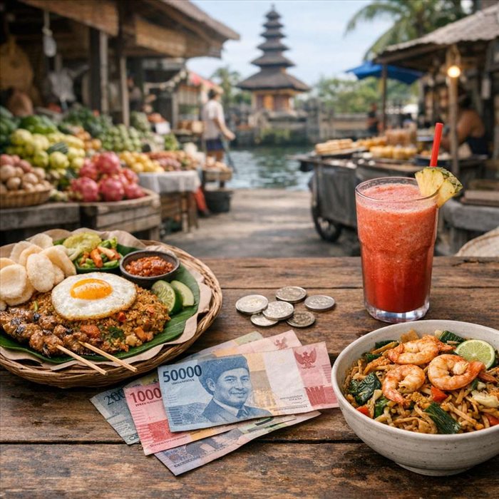 Combien coûte la nourriture à Bali au quotidien ? Prix et budget