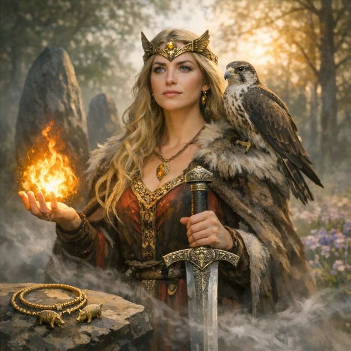 Pouvoir de Freya : ses pouvoirs, magie et secrets nordiques