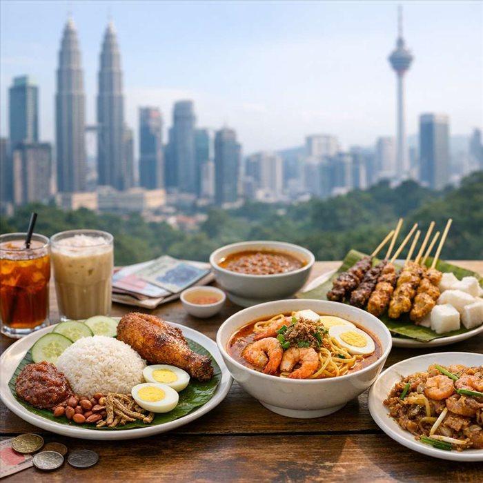 Combien coûte la nourriture à Kuala Lumpur ? Prix et budget