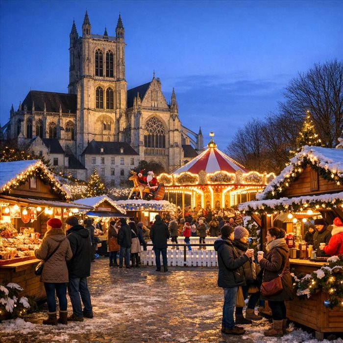 Marché de Noël de Meaux : que faire, voir et goûter ?