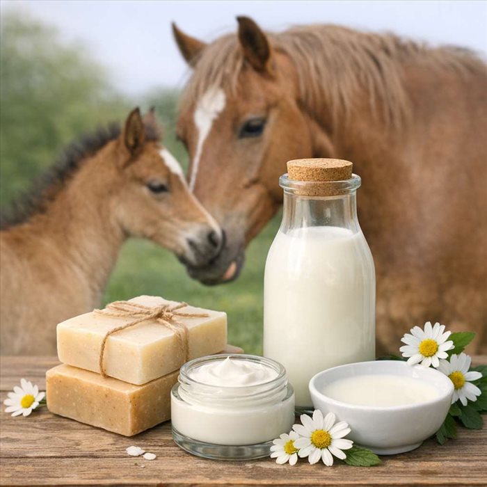Lait de jument pour la peau : bienfaits, usages et conseils