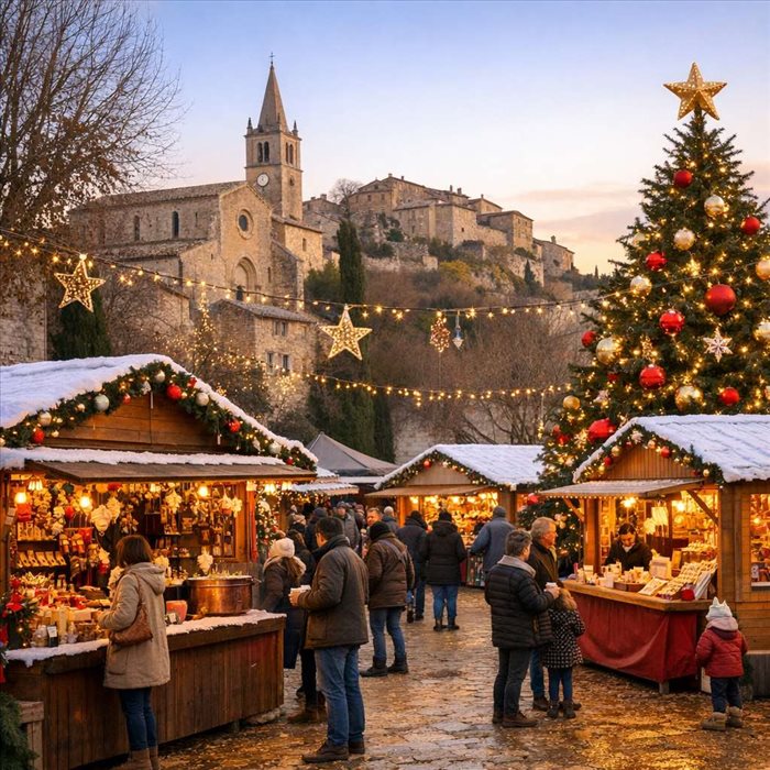 Quels marchés de Noël visiter dans le Vaucluse ?