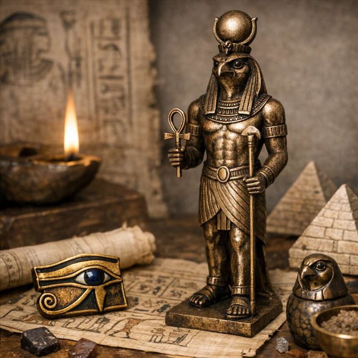 Pouvoir d’Horus : capacités, symboles et secrets du dieu-faucon