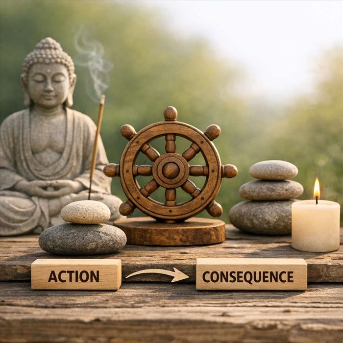 Définition du karma selon le bouddhisme : guide clair et simple